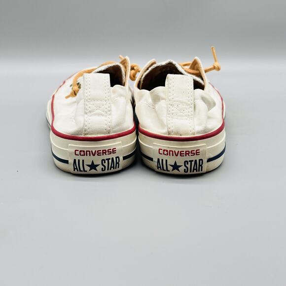 Converse Shoes Women 6 White Tan Chuck Taylor All Star Shoreline Slip On Sneaker - Picture 6 of 10